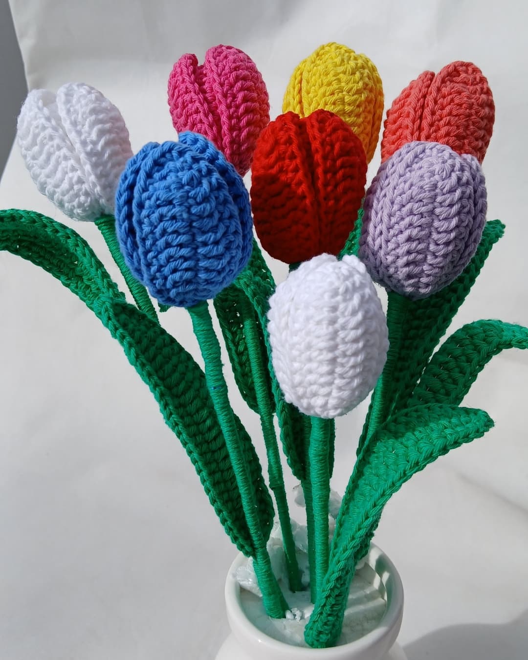 Tulipanes de Hilo